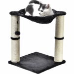 最好的猫树选项：亚马逊基础知识猫公寓树塔与吊床床