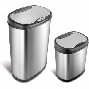 最佳无触式垃圾桶选择:NINESTARS CB-DZT-50-13/12-13自动无触式垃圾桶
