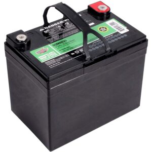 最佳草坪拖拉机电池选择:州际电池12V 35AH深循环电池