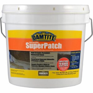 最佳混凝土裂缝填充物选择:Damtite 04072混凝土超级修补