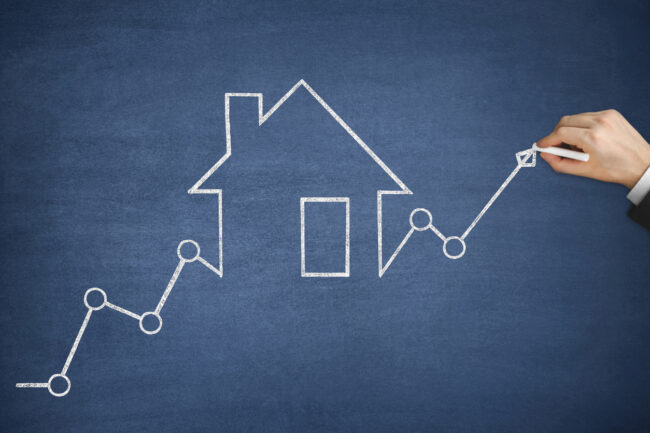 房屋房地产图价格投资抵押贷款