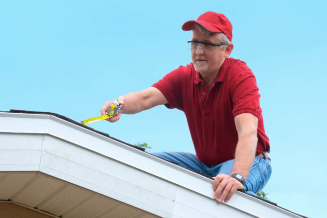 如何修复下垂的屋顶测量间隙