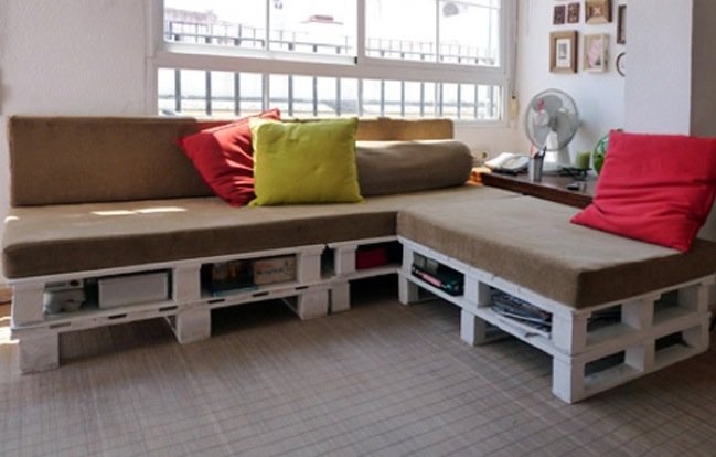 木材加工项目 - 托盘沙发