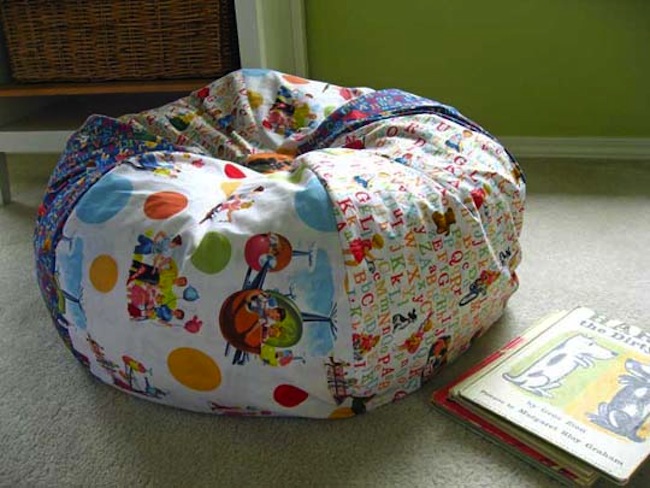 DIY儿童家具 - 豆袋