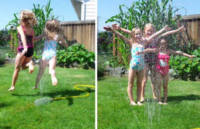 DIY Sprinkler  - 后院有趣