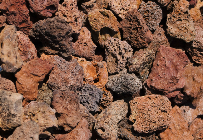 覆盖物的类型-熔岩岩石