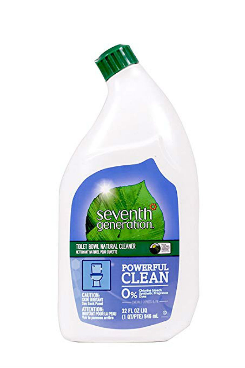 最好的天然清洁用品：第七代的洁厕剂