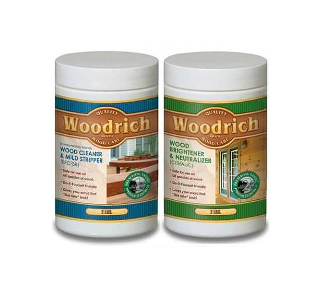 木制甲板最好的甲板清洁剂:伍德里奇