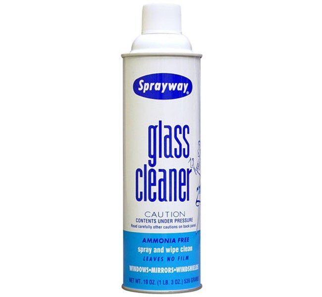 最佳无氨泡沫玻璃清洁剂:Sprayway