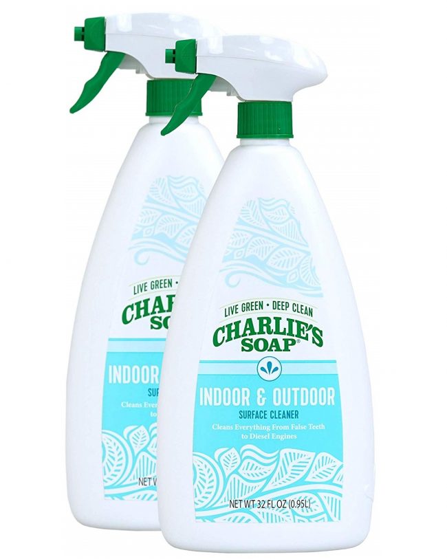 最佳乙烯基壁板清洁小地区：查理的肥皂