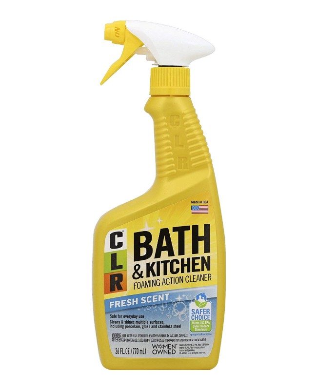 最佳灌浆清洁选项：CLR浴室及厨房清洁剂