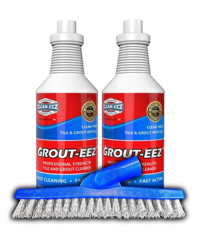 最佳灌浆清洁选项：灌浆-EEZ超重型瓷砖填缝剂及清洗剂和增白剂
