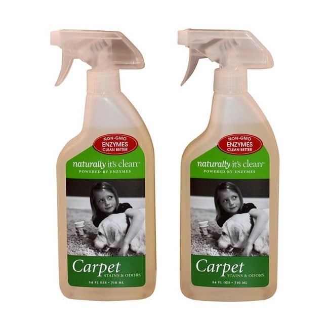 最好的地毯污渍去除选择:它自然是干净的地毯污渍和气味清洁剂