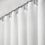 The Best Shower Curtain Option: mDesign Premium 100% Cotton Shower Curtain