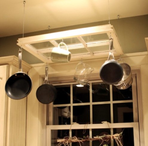 创意厨房存储理念 - 升级回收窗口锅架