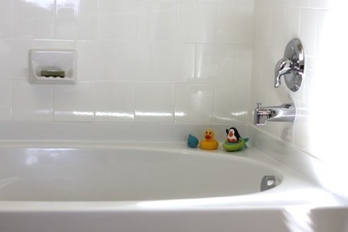 自然家庭清洁 - 浴缸