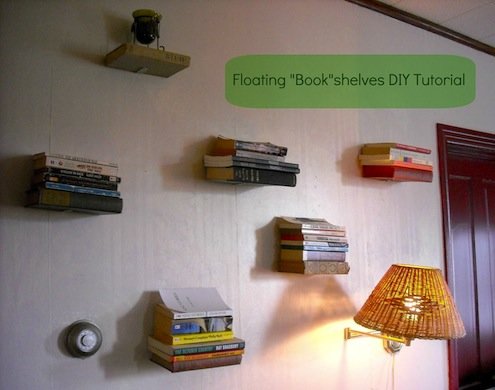 DIY书架——漂浮的书