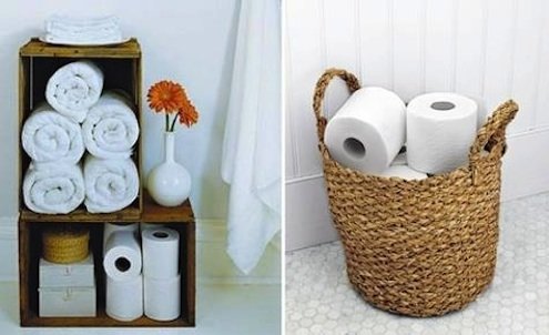 DIY浴室存储-卫生纸